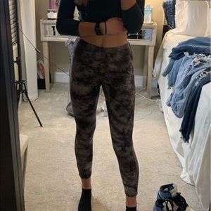 tie dye leggings